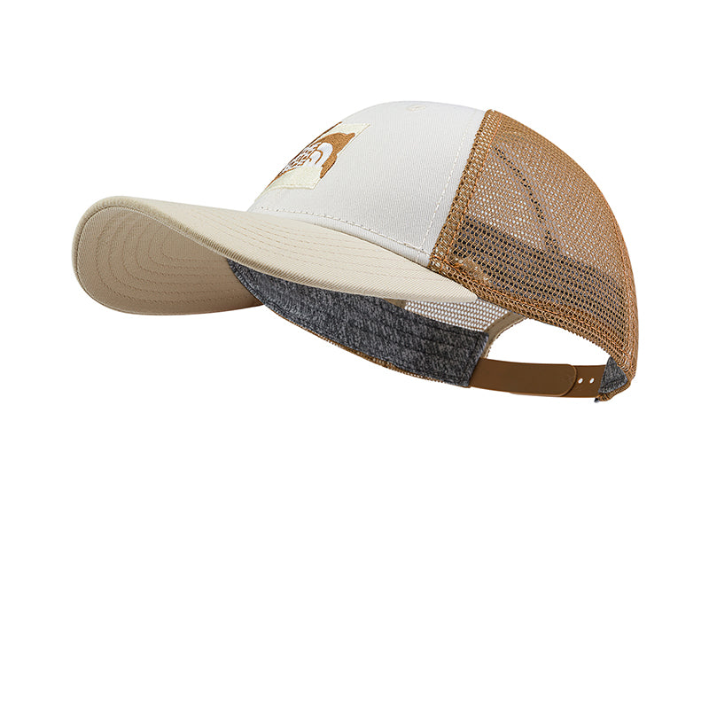 The North Face Unisex Mudder Trucker Cap Gardenia White/Gravel/CNY Pat