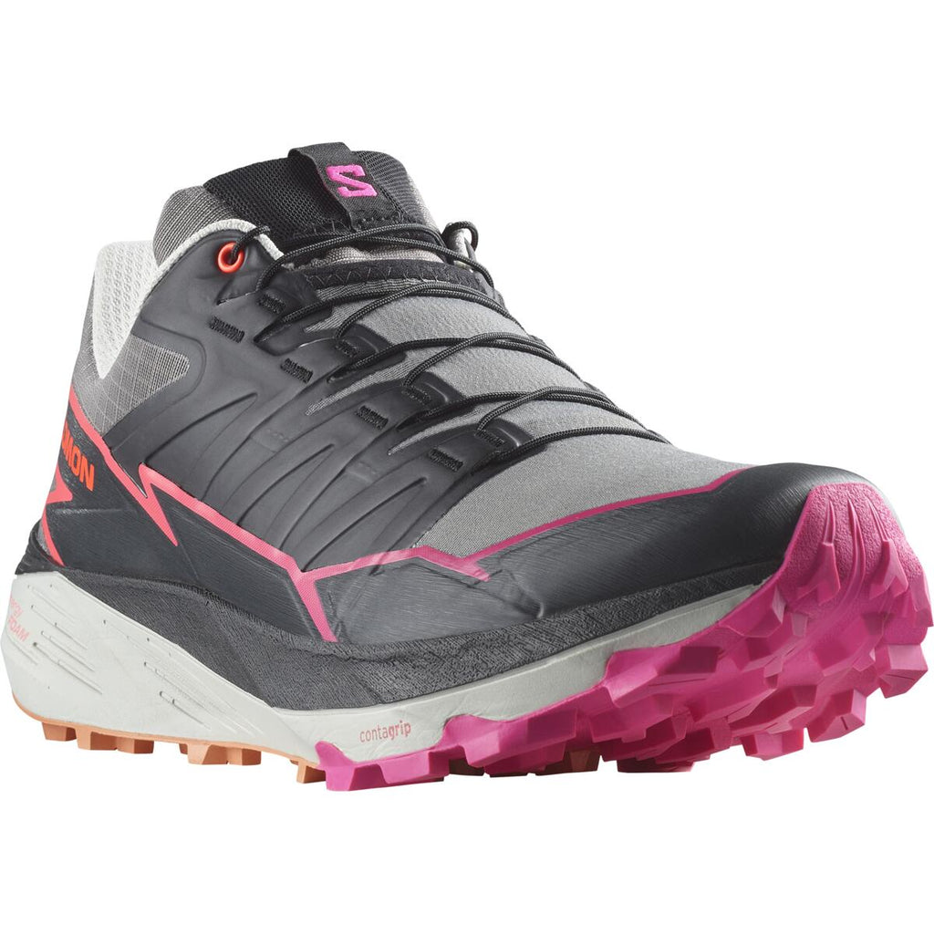 Pink salomon outlet shoes